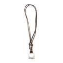 Vintage Artificial Leather Lighter Design Pendant Necklace Unisex Jewelry