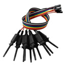 Set of 10 Test Hook Clip for Logic Analyzer - Black