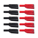 4mm Stackable Insulated Safety Banana Plug Multimeter Connectors (Set of 10)