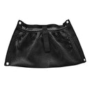 Durable Black Nylon Marine Boat Yacht Kayak Canoe Dinghy Gear Accessories Beer Tackle Box Storage Mesh Bag Side Pouch Organizer 12" x 7"