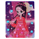Preschoolers Toddlers 3D DIY Rhinestone Embroidery Princess Painting Handmade Cross Stitch Art Supplies Gift