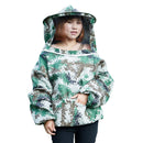 Beekeeping Jacket Pull Over Protective Veil Bee Keeping Suit Hat Camouflage