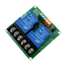 DC 12V 30A PNP 2 Channel High And Low Level Trigger Relay Module Driver Board Control Board