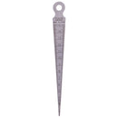 Taper Feeler Gauge Gage Depth Ruler Gap Inspection Stainless Steel 0-15mm