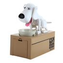 Greedy Dog Money Box Mechanical Piggybank Coin Saving Pot Spare Change Jar 2