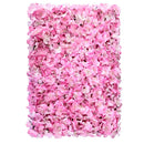 Artificial Flower Wall Panels Wedding Venue Decor Photography Backdrops Pink