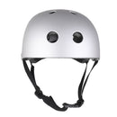 Bike Cycling Scooter Ski Skate Skateboard Protector Helmet -Frosted Silver M