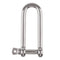 1/2 Inch Boat Marine 304 Stainless Steel Long Anchor D Shackle with Pin
