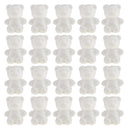 20 Pieces 60mm Bear Shaped Modelling Polystyrene Styrofoam Ornaments DIY Crafts