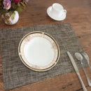 Home Dining Table Restaurant Cafe Table Use PVC Solid Insulation Heat Bowl Placemat Dining Pad Western Table Mat Placemat Coffee