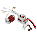 F540 3000KV Waterproof Brushless Motor with 45A ESC for 1/10 RC Racing Car Boat
