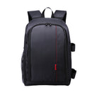 DSLR SLR Camera Backpack Rucksack Bag Case+Rain Cover for Nikon for Laptop Red