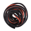 5Meters Rubber Anti-Dust Seal Strip Weatherstrip for Car Front Windscreen /Door