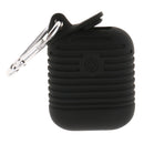Silicone Protective Cover and Charging Skin Case for AirPods Black (Pack of 1)