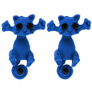Cute Women Lady Candy Color Kitten Stud Earrings Jewelry Gifts Dark Blue