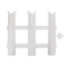 Marine Plastic Triple 3 Link Rod Holder Rack Rest Boat Fishing Pole Mount Bracket Tube Socket Tackle Accessoires