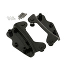 Black 4-Point Docking Hardware Kit for Harley Touring FLHR 2009-2017