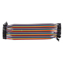 40Pin Multicolored Dupont Wire Kit Breadboard Jumper Wires Ribbon Cable