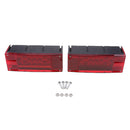 2 Pieces Truck UTE Trailers Caravans Left + Right 8 LED Stop Turn Lights 12V