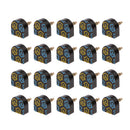20pcs Black High Heel Shoes Tips Replacements Repair Stilettos 612A