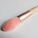 Professional Pink Tapered Foundation Powder Contour Make Up Blush Brush Tool