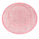 Round Millinery Base Hat Fascinators Hedpiece Making Accessory 31cm Pink