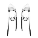 Pair Front Bumper Lower Fog Light Trim Cover Grills for VW Jetta 2012 Later