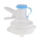 Water Dispenser Valve Spigot for 55mm Crown Top Drinking Bottle Reusable Water Jug Cap Replacement Faucet - Includes Lid Dirt Cover