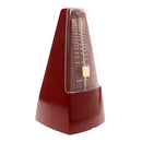 Music Piano Guitar Mechanical Pyramid Shape ABS Tempo Beat Metronome Red