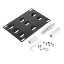 Aluminum Front Tow Hook License Number Plate Holder Board Support for BMW E82 88 91 93 70 71