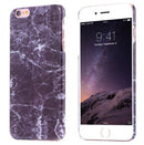 Coffee Marble Grain Hard Back Case Cover Shell For iPhone 6 / 6s