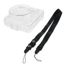 Crystal Protective Case Bag Dust-proof Protector with Adjustable Strap for Fujifilm Instax Square SQ6 Polaroid Camera