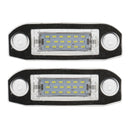 Pair 18 LED Number Plate Lamp for VOLVO S80 S40 S60 V70 C70 CX60 CX70 CX90