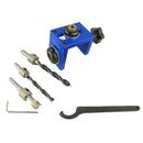 Pocket Hole Jig Dowelling Drill Guide Woodworking Joinery Carpentry Tool Kit