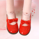 SD Shoes 1/3 BJD Shoes with Bowknot for Supper Dollfie DZ DOD MID Doll Red High Heels Party Outfit