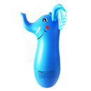 Christmas Home Yard Lawn Decoration Inflatable Tumbler Kids Play Fun Inflatable Elephant Outdoor Game Toy Gift Blue