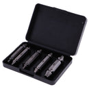 5Pieces Broken Bolt Remover Screw Extractor Drill Bits Guide Set Alloy Steel Power Tool 0