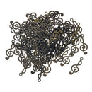 50 Pieces Charms Musical Note Designs 26*10mm Antique Bronze Plated Pendants Vinatge Jewelry Making DIY Handmade Craft Findings Accessories