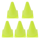 6.7 inch Safety Agility Cone for Sports Fitness Football Soccer Beginners Athletics Field Practice Speed Training Cone Pack of 5PCS Green