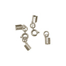 12pcs Alloy Clasp Jewelry Findings DIY Spring Clasps Handmade Copper Clips