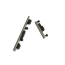 For Motorola Moto G4 - Replacement External Buttons (Volume & Power) silver