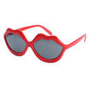 Fashion Red Lip Shaped Glasses Wedding Bar Performance Cosplay Hen Night Eye Wear Sunglasses Photography Props