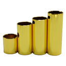 4 Pcs Stainless Steel Guitar Strings Slides Set for Acoustic Electric Guitar Parts