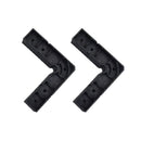 2pcs Durable Positioning Squares (4'') -Black