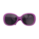 Fashion Handmade 18inch Doll Glasses Sunglasses Eyewear, For American Girl Dolls Clothing Accessory Purple Frames