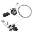 1 Pair 3x6/7 Speed MTB Bike Thumb Gear Shifter Top Mount Shifters with Inner Cable