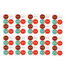 10 Sheets Thanks For You Sealing Stickers Christmas Wedding Gift Packaging Present Seal Label