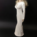 1/6 Scale Female Formal Dress Women Clothes with Necklace for 12inch Action Figure Doll Toy Accessories