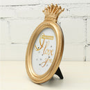 Gold Crown Picture Photo Frame Nordic Luxury Xmas Gifts Decor