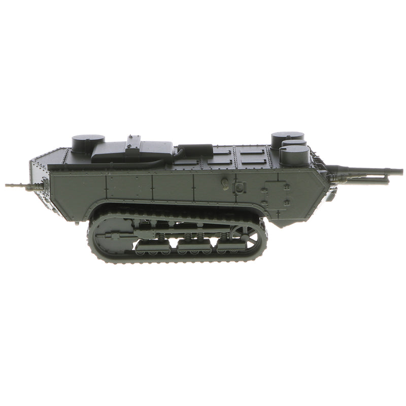 1/100 Scale French St-Chamond Model (Early), French Heavy Tank of the First World War, Armoured Fighting Vehicle Toy Collectibles